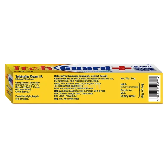 itch guard plus cream 5 gm